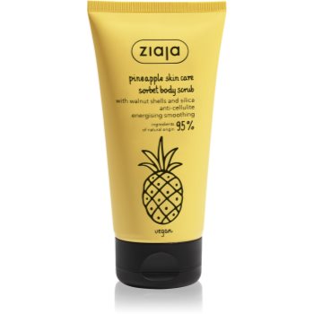 Ziaja Pineapple crema de corp hidratanta cu efect exfoliant - imagine 2